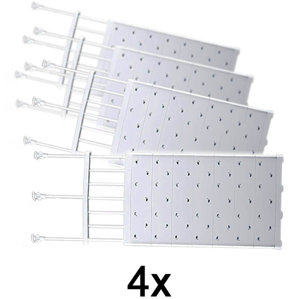 4x Erweiterbares Lager-Regal | SHELFEXPEND